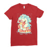 polar bear Ladies Fitted T-Shirt