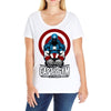 merry x mas you filthy animal 2 Ladies Curvy T-Shirt