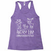 angry day Racerback Tank