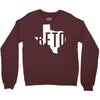 Beto Texas Map Crewneck Sweatshirt