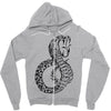 tribal cobra Zipper Hoodie