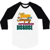 single mom's cools t shirts 3/4 Sleeve Shirt