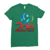 world cup 2018 Ladies Fitted T-Shirt