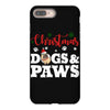 christmas dogs and paws iPhone 8 Plus