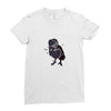 Owl Ladies Fitted T-Shirt