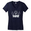 darth vader fun party trance Women's V-Neck T-Shirt