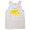 amity island jaws inspired movie shark printed Tank Top