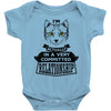 I Am Cat Actually In A Very Commited Relationship Baby Onesie