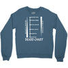beard length chart Crewneck Sweatshirt