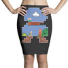 Mario Games Pencil Skirts