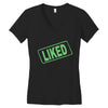 liked Women's V-Neck T-Shirt