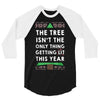 merry litmas 3/4 Sleeve Shirt