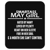 Smartass May Girl Mousepad