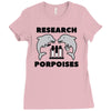 research porpoises Ladies Fitted T-Shirt