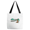 save the trees Tote Bags