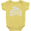 i'm happy Baby Onesie