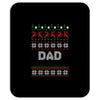 ugly christmas dad Mousepad