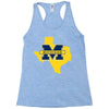 texas for michigan Racerback Tank