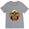 hip hop and rose V-Neck Tee