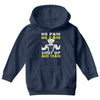 no pain no gain shut up and train Youth Hoodie