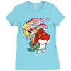 master of his universe Ladies Fitted T-Shirt