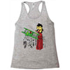save the princess Racerback Tank