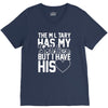 military has my soldier i have his heart V-Neck Tee