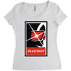 deadshot suicide squad Women's Triblend Scoop T-shirt