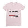 grandma loading Ladies Fitted T-Shirt