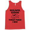 throat punch i win Tank Top