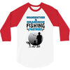 Grandfather &amp; Grandson Fishing Partners For Life 3/4 Sleeve Shirt
