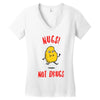 nugs not drugs Women's V-Neck T-Shirt