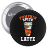 pumpkin spice latte Pin-back button