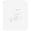 i love glasto Mousepad
