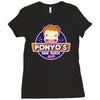 ponyo's ham shack Ladies Fitted T-Shirt