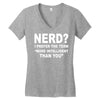 nxbxc Women's V-Neck T-Shirt