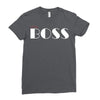 boss bad Ladies Fitted T-Shirt