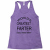 worlds greatest farter Racerback Tank