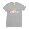 I Hate People Ladies Fitted T-Shirt