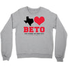Texas Loves Beto Crewneck Sweatshirt