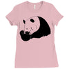 panda Ladies Fitted T-Shirt