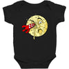 moon rocket Baby Bodysuit