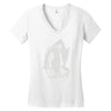 rage panda Women's V-Neck T-Shirt