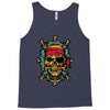 pirate bones skull Tank Top
