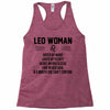 Leo Woman Racerback Tank