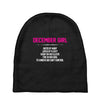 December Girl Hated By Many Baby Beanies