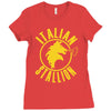 italian stallion Ladies Fitted T-Shirt