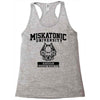 miskatonic university Racerback Tank