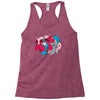 rhino splat Racerback Tank