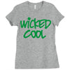 boston southie wicked cool Ladies Fitted T-Shirt